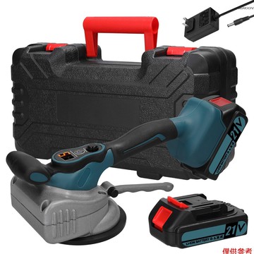 21V鋰電瓷磚平鋪機 電動地磚瓷磚震動鋪平工具 智能振動鋰電無線貼磚機 手持式瓷磚位置矯正器 555感應電機 8檔可調