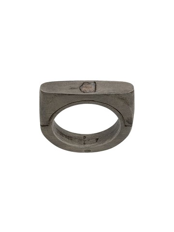 Parts of Four - Sistema Ring - unisex - Brown Diamond/Sterling Silver - 10