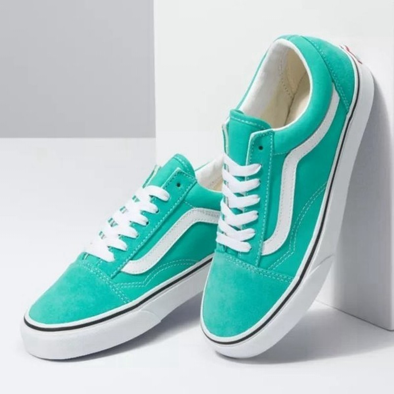 バンズ Vans Leather Old Skool Waterfall オールドスクール レザー ブルー スニーカー シューズ レディース メンズ 取り寄せ 通販 Lineポイント最大0 5 Get Lineショッピング