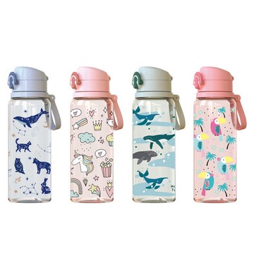 Home Tune 家音 兒童彈蓋直飲水壺 680ml 吸管 水杯 美國 兒童吸管運動水瓶 喝水杯 HT-2003