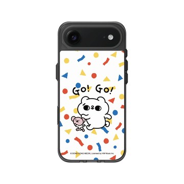 iPhone Air Clear (相機按鈕) 酷墨灰 - 爽爽貓 Song Song Meow by SECOND - Go!Go!