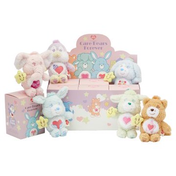 【Grace Gift】Care Bears & Cousins-星星朋友毛絨玩偶吊飾鑰匙圈一中盒