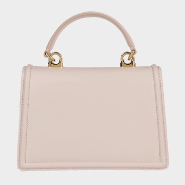 Dolce & Gabbana Pink Leather Top Handle Bag