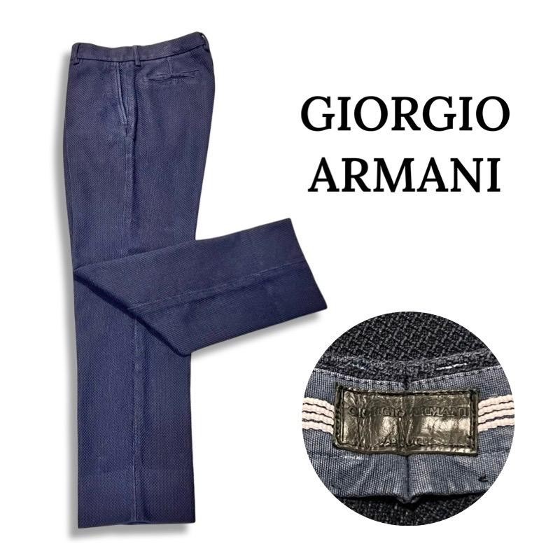 GIORGIO ARMANI ジョルジオ アルマーニ 正規品 編み込みテクスチャー ...