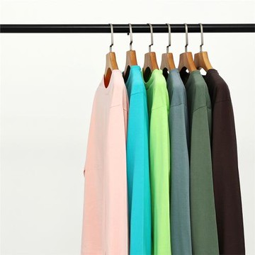 重磅不透男女寬松大碼長袖T恤