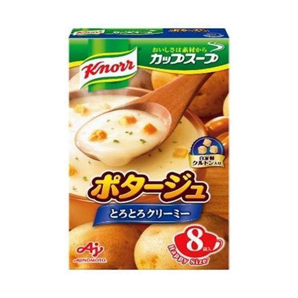 味の素 クノール カップスープ ポタージュ (17.0g×8袋)×6箱入×(2ケース)｜ 送料無料