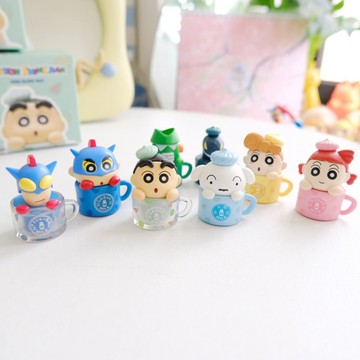 《蠟筆小新》新品登場♥︎｜喫茶室馬克杯系列萌粒公仔盲盒