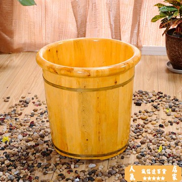 泡脚桶 泡腳木桶過小腿家用實木洗腳盆足浴盆高深桶木盆木質洗腳桶足療桶