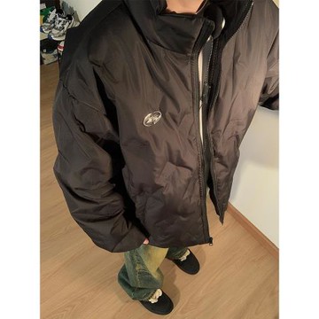 素素本SU90白鴨絨立領羽絨服男女寬松加厚保暖棉服冬季棉衣外套