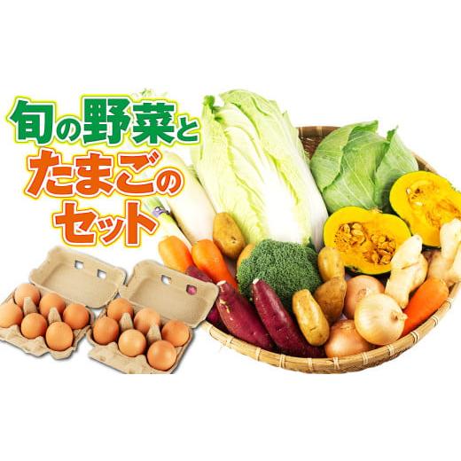 ふるさと納税 熊本県 菊池市 旬の野菜とたまごのセット 野菜10品 にんにくたまご12個