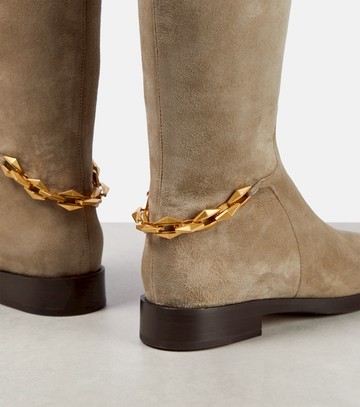 Jimmy Choo Nell suede knee-high boots