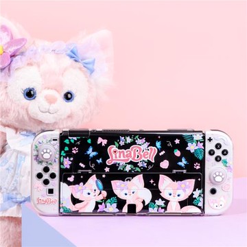 任天堂switch oled保護套硬殼NS續航Switch2保護套硬殼 玲娜貝爾