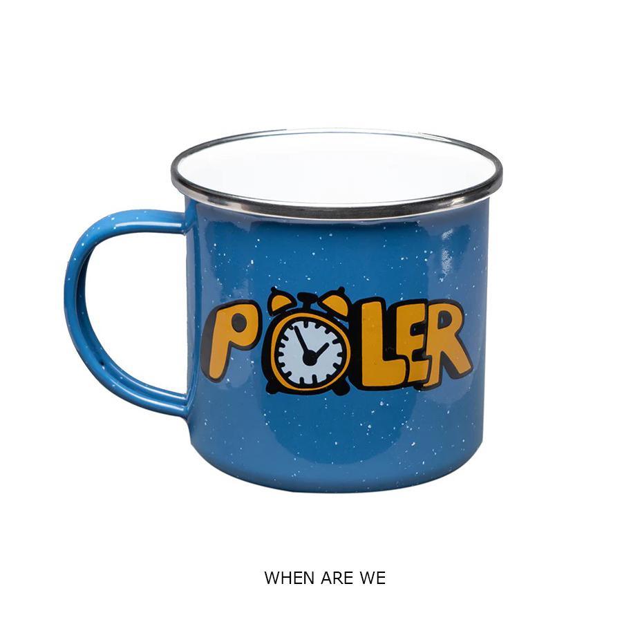 POLER　POLER CAMP MUG　ポーラー　マグカップ　ホーローマグ　陶磁器エナメル　ステンレス　キャンプ用品　正規取扱店