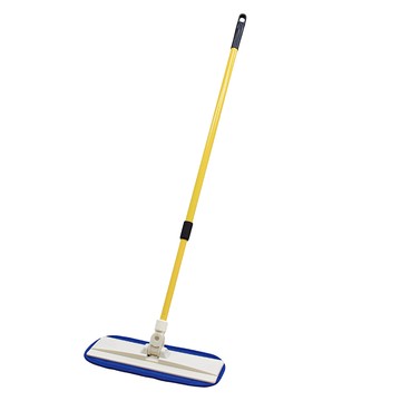 NEXCLEANS 舞水痕 超纖靜電拖把組 乾濕兩用 家用型  静電板30 x 9.5cm + ...  静電板30 x 9.5cm + 伸縮鋼管總長120cm 土 5% + 超纖拖把布32x15cm 士 5%  1組