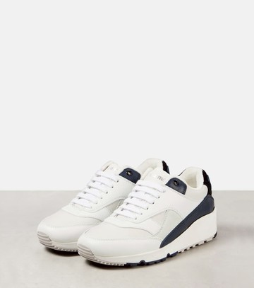 Saint Laurent Bump leather sneakers