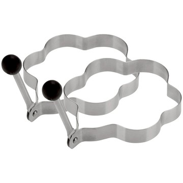 德國WESTMARK 造型蛋模型 不鏽鋼18/10  2個