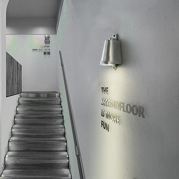 【年終特惠】工業風loft戶外門頭鑄鋁馬蹄壁燈中古復古室內外走廊入戶陽臺射燈【幸福驛站】