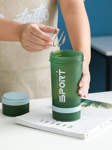 【200-80】 便攜搖搖杯喝水杯子大號隨行杯代餐奶昔專用攪拌杯