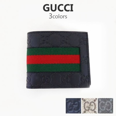 グッチ トライフォールド ウォレット レザー Gucci Dark Brown Guccissima Leather Heart International Long