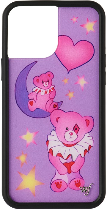 Wildflower Cases 紫色 Harlequin Bear Hug iPhone 13 Pro Max 手机壳