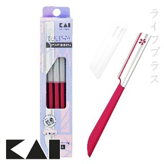 一品川流 日本製  貝印抗菌修眉刀-15入
