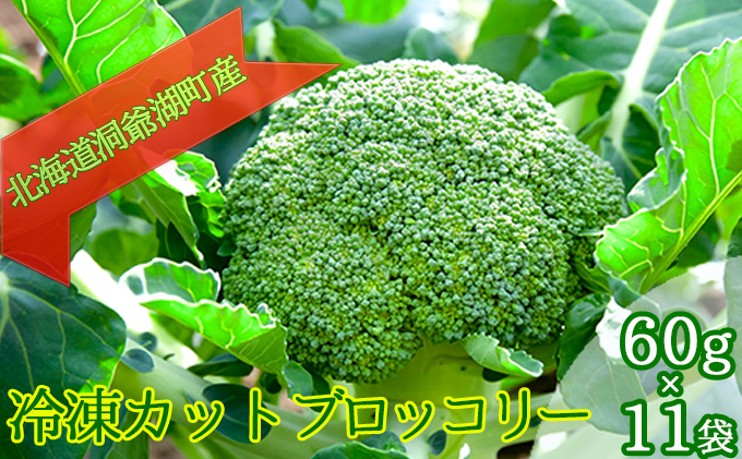 役に立ちます 冷凍カット野菜 ブロッコリー60g×11袋