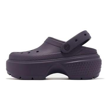 Crocs 洞洞鞋 洞洞鞋 Stomp Clog 男鞋 女鞋 深鳶尾花 雪屋克駱格 厚底 休閒鞋 卡駱馳 2093475AS