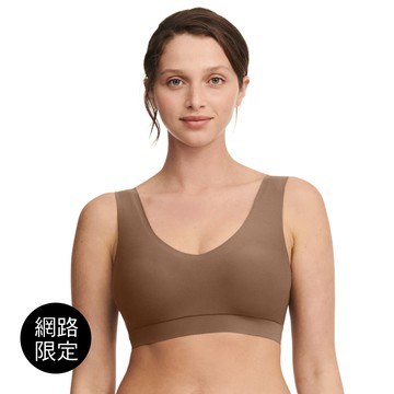 【Soft Stretch】透氣涼感V領無痕內衣>XS-XXL>可可棕(16A10_02E)【Chantelle Lab】