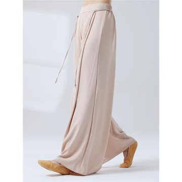 現代舞蹈服古典寬松直筒闊腿日常練功褲甩褲形體服女休閑長褲子