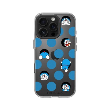 iPhone 16 Pro Clear Case（相機按鈕） 透明 - 哆啦A夢 Doraemon - 躲貓貓
