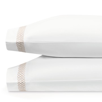 Matouk Astor Braid Standard Pillowcase, Pair