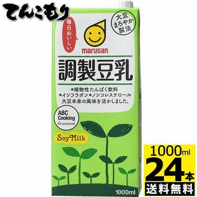 マルサンアイ 調整豆乳 1000ｍｌ 24本(6本Ｘ４)