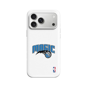 iPhone 17 Pro Max SolidX 白 - NBA - Logo-奧蘭多魔術 Orlando Magic - Light