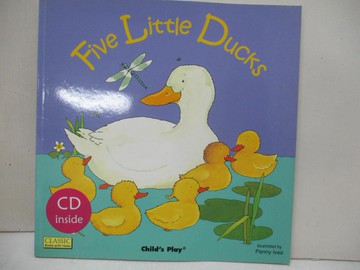 【書寶二手書T8／原文小說_KWZ】Five Little Ducks (Classic Books With Holes) (Book +CD)_Penny Ives