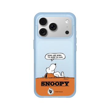 iPhone 18 Pro SolidX 晴空藍 - 史努比 Snoopy 75th Anniversary - 75週年-休息一下