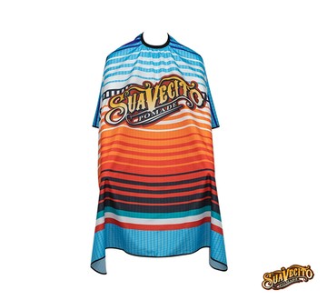 Suavecito Serape Barber Cape墨西哥民族風毛毯配色加長理髮袍