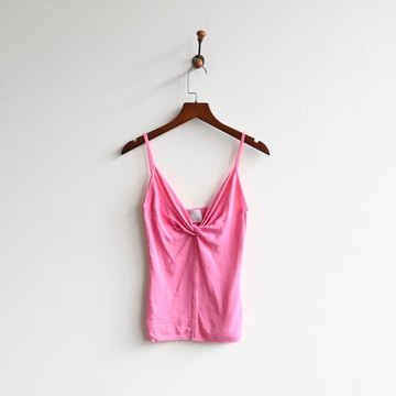 【蛋植物古著】甜心針織細肩帶古著背心上衣