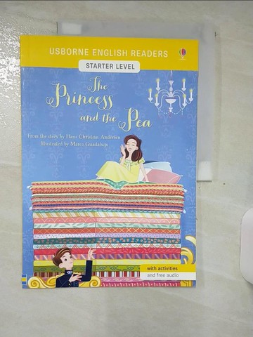 【書寶二手書T7／原文小說_YI5】The Princess and the Pea 豌豆公主_邁裡麥金農；馬可·瓜達盧皮