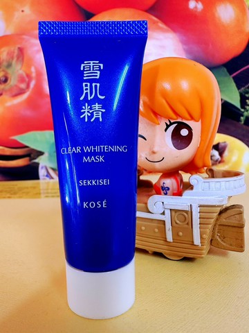 KOSE 高絲 雪肌精淨白黑面膜 25g 百貨公司專櫃貨 （旅行用）