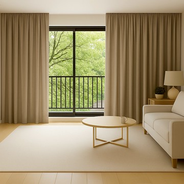 ECSO 打摺遮光窗簾 寬130X高120以內 #S13-3703-3
