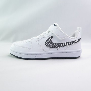 NIKE IV5951100 Court Borough PRT 中童 休閒鞋 白/黑白【iSport愛運動】