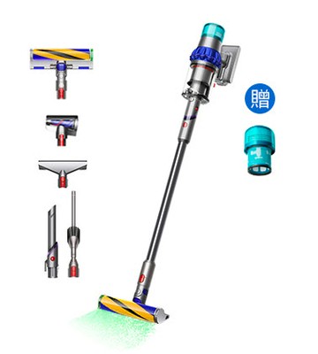 領券再折【狂降七千送雙豪禮】Dyson V15 Detect™ Fluffy 智慧無線吸塵器