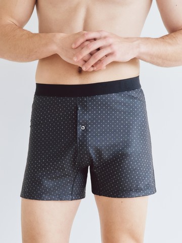 寬鬆印花四角內褲-圓點｜都會機能內著｜消除異味・快乾清新・輕薄涼感