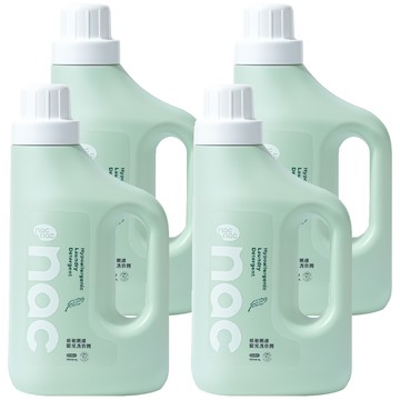 nac nac 低敏親膚嬰兒洗衣精  4個  1.2L