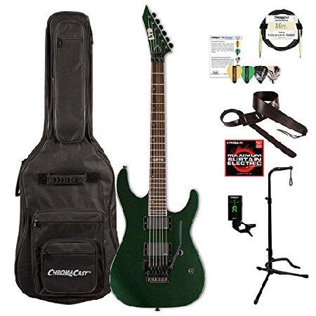 ESP LM400RDGM-KIT-1 M Series M-400 ROSEWOOD Electric Guitar, Dark Green Metallic