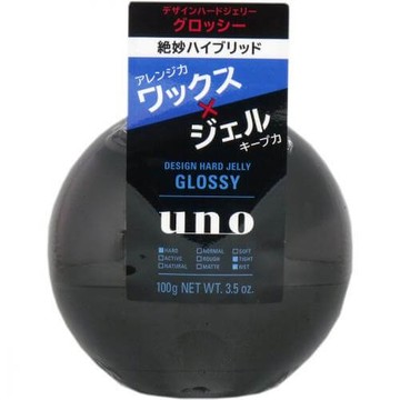 資生堂 UNO 男士造型髮凍（亮澤型）100g