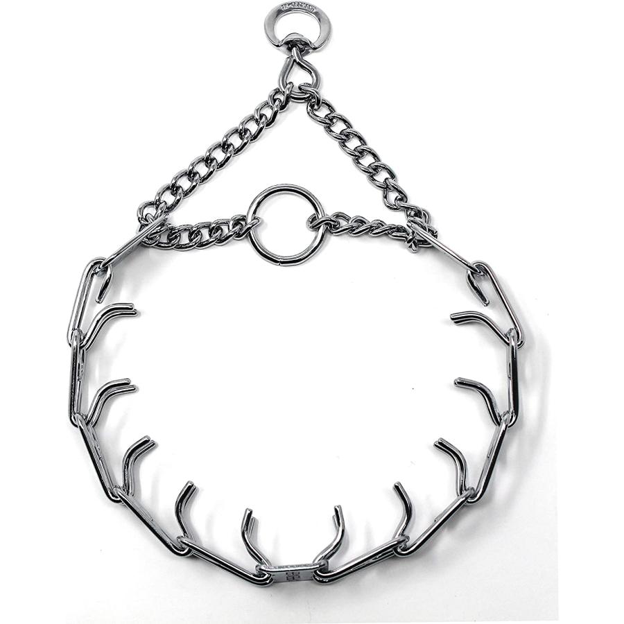 Prong collar for outlet dogs that pull