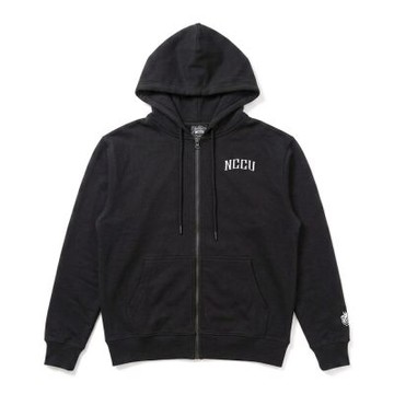 WORLDPEACE x NCCU 政大雄鷹聯名連帽外套 黑色 男女款 NCWP-05 [台灣現貨]