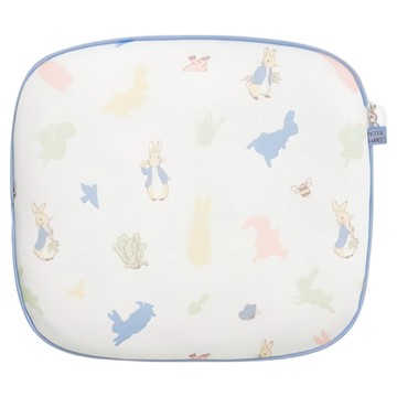 奇哥 比得兔立體超透氣圓形枕  1個  31 x 26 x 4cm  白色