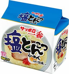 サッポロ一番 塩とんこつラーメン 5個パック(97g×5) ×6個